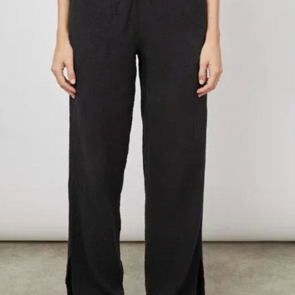 RAILS cotton leon pant in black size Large